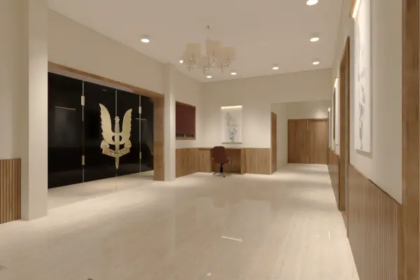 Prtc jcos mess interiors by g cube studios