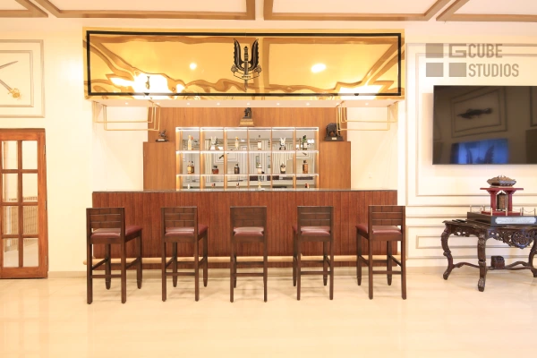 Prtc indian army interiors by g cube studios