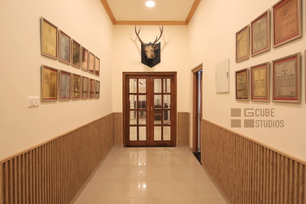 Prtc indian army interiors by g cube studios