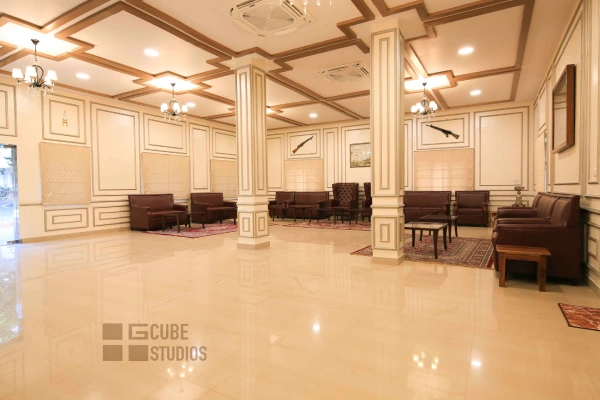 Prtc indian army interiors by g cube studios