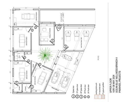 studio 89 salon space plan by g cube studios bangalore