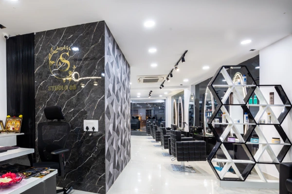 Saloon and Spa interiors by g cube studios