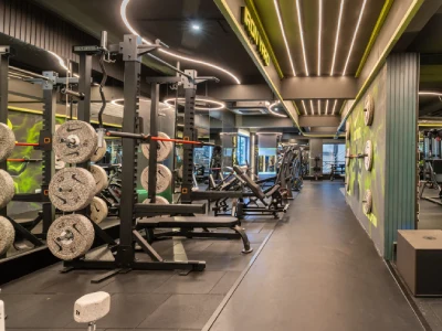 Gym interiors by G Cube Studios